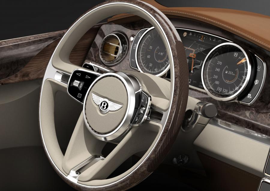 Панель приборов Bentley EXP 9 F Concept 2012 года  (фото 10 из 24)